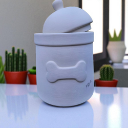 Large Dog Treat Jar