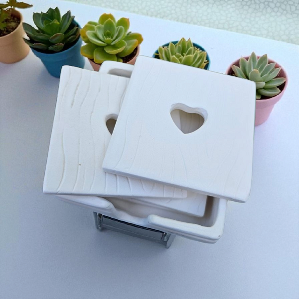 4 Coaster Set and Container