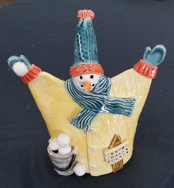 Snowman Building Class- Sunday January 4th from Noon to 3pm- Anchorage