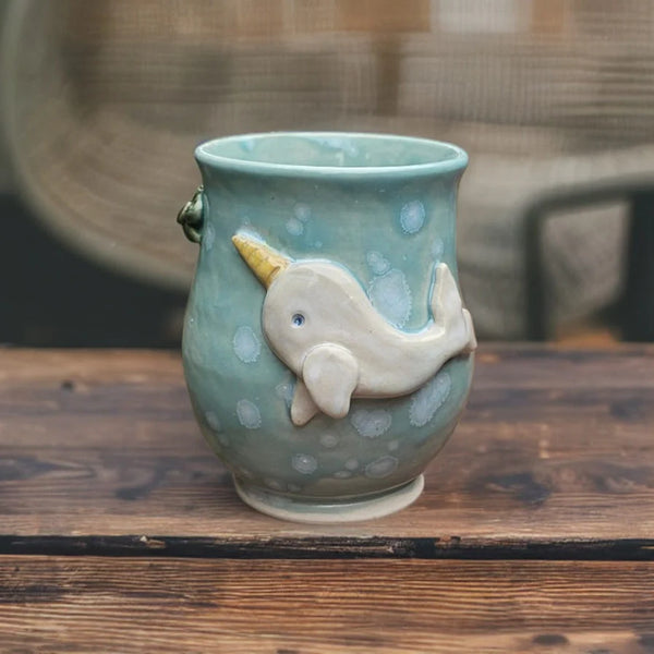 Anchorage-Paint a Narwhal Mug Sunday January 4pm to 6pm