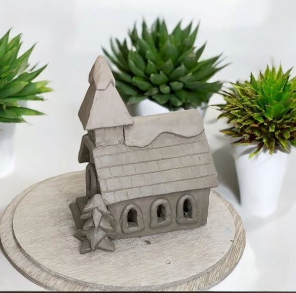 Hand Built Clay House Saturday January 11th from 4pm to 6pm