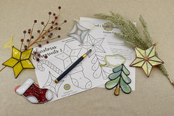 Anchorage- Beginners-Stained Glass Christmas Ornaments- Saturday November 1st from Noon to 3pm