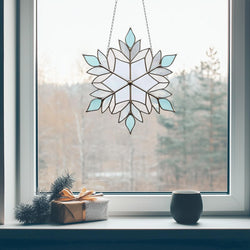 Anchorage- Stained Glass Snowflake Class Intermediate - Saturday November 1st from 4pm to 8pm
