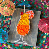 Cocktail Mini String Art Kit - DIY