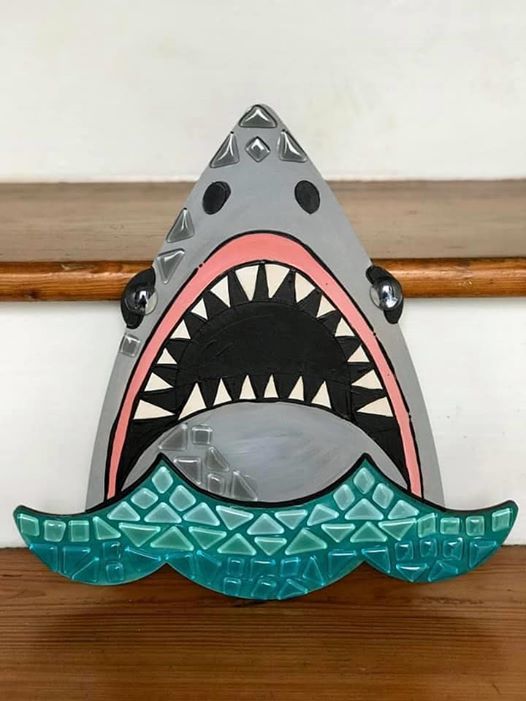 Painted Shark Mosaic Kit